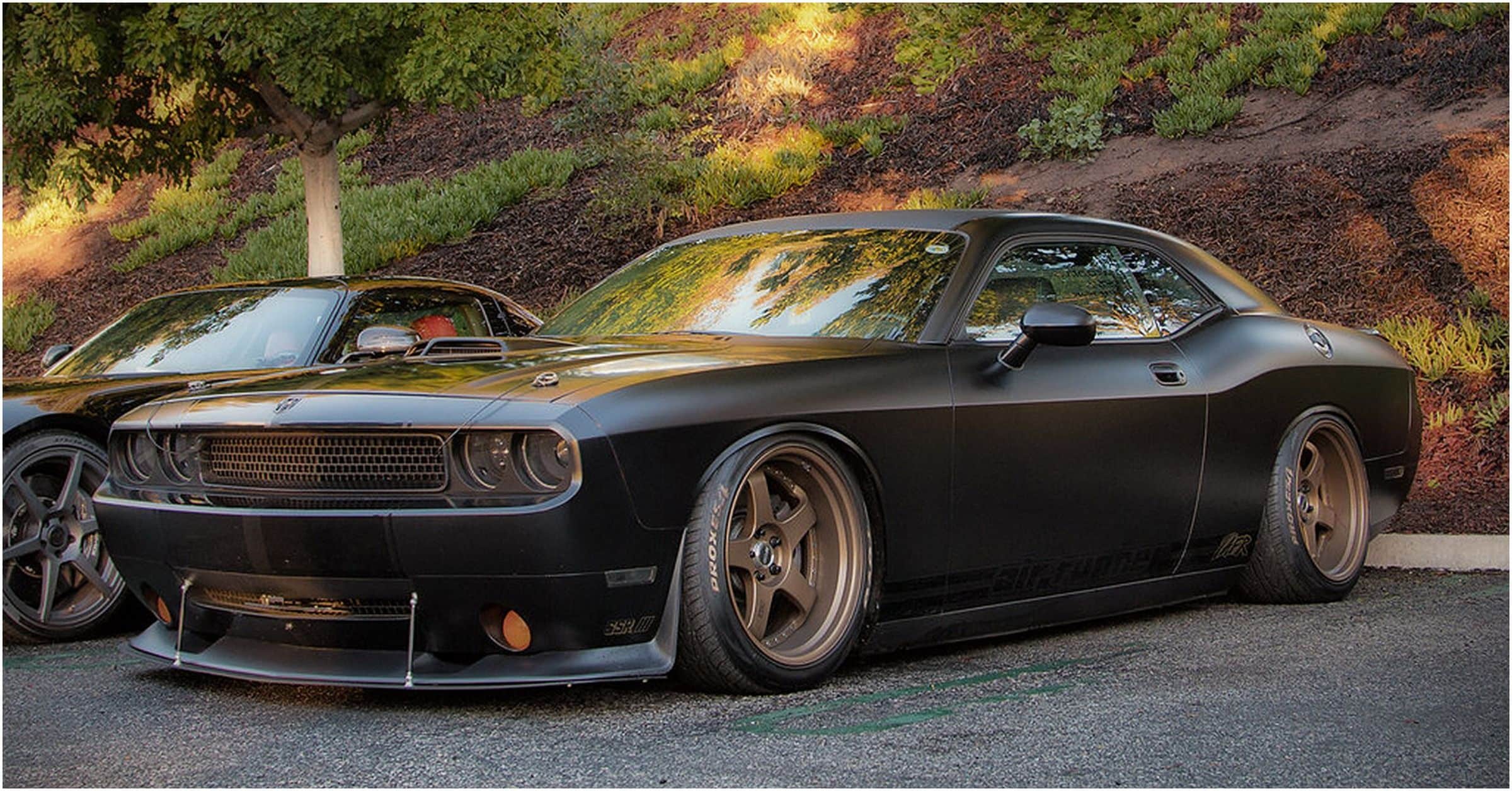 15 Photos Of The Sickest Stanced Muscle Cars
