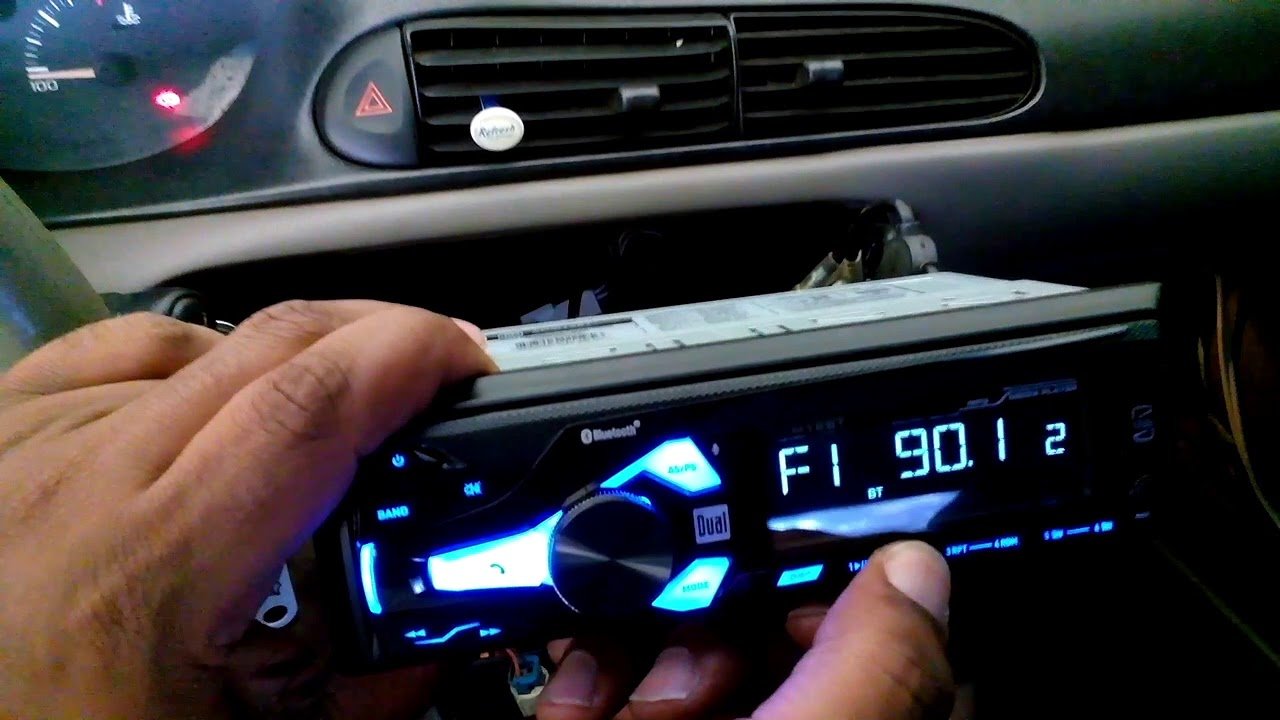 $20 Dual Bluetooth Car Stereo / First look and install ...