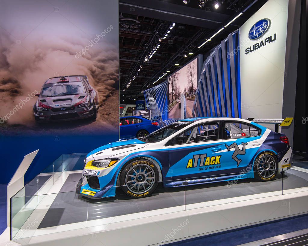 2016 Subaru WRX STI Time Attack Race Car  Stock Editorial ...