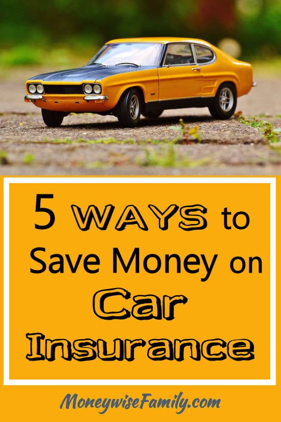 5 Ways to Save Money on Car Insurance