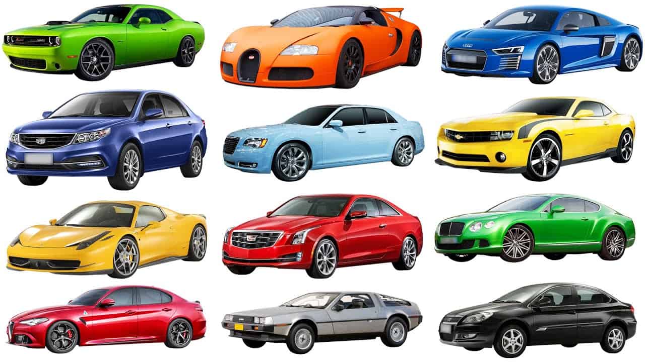 800 Car Names for All Types of Cars