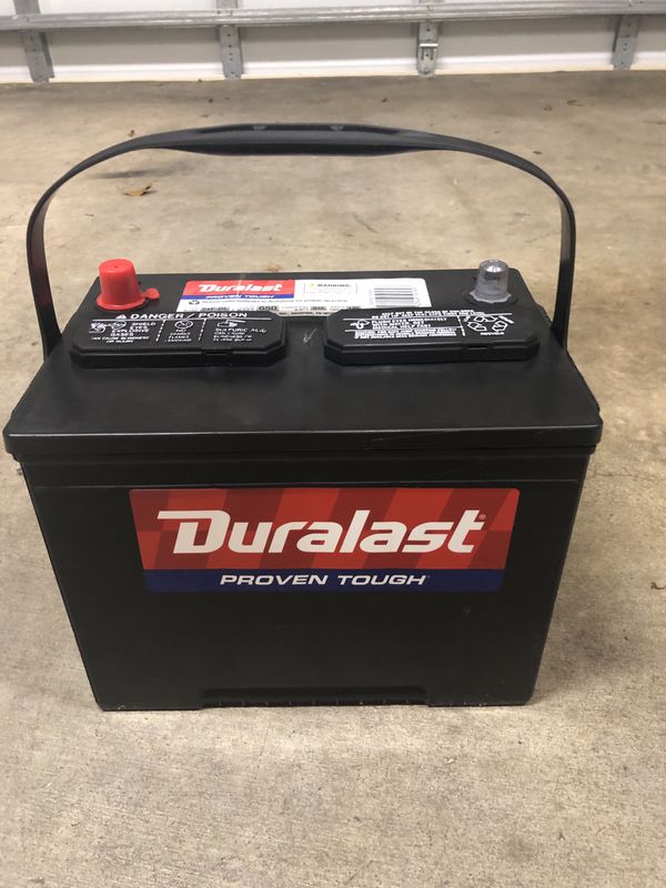 Brand new car battery