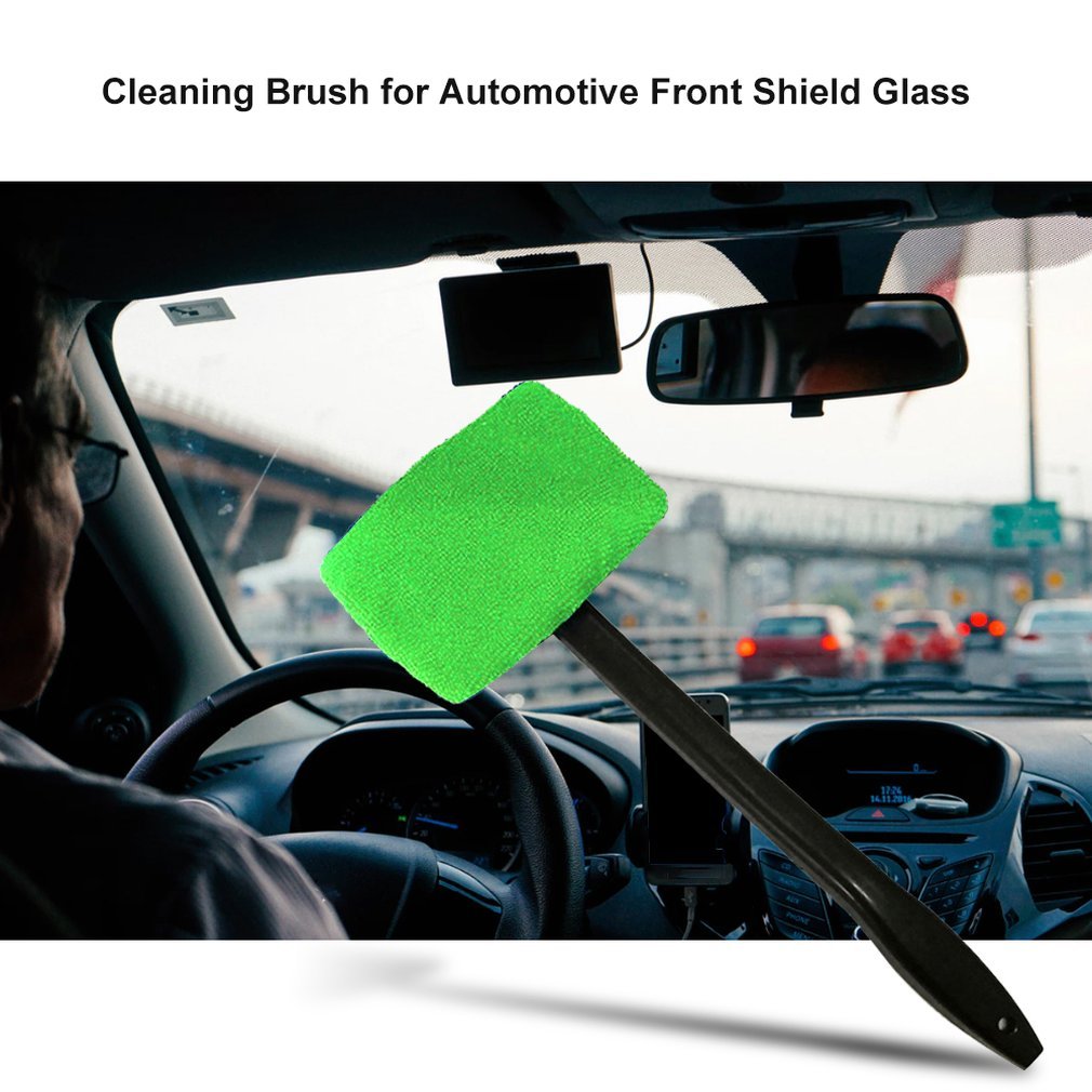 Car Front Glass Cleaning Brush Car Dusting Brush Window ...