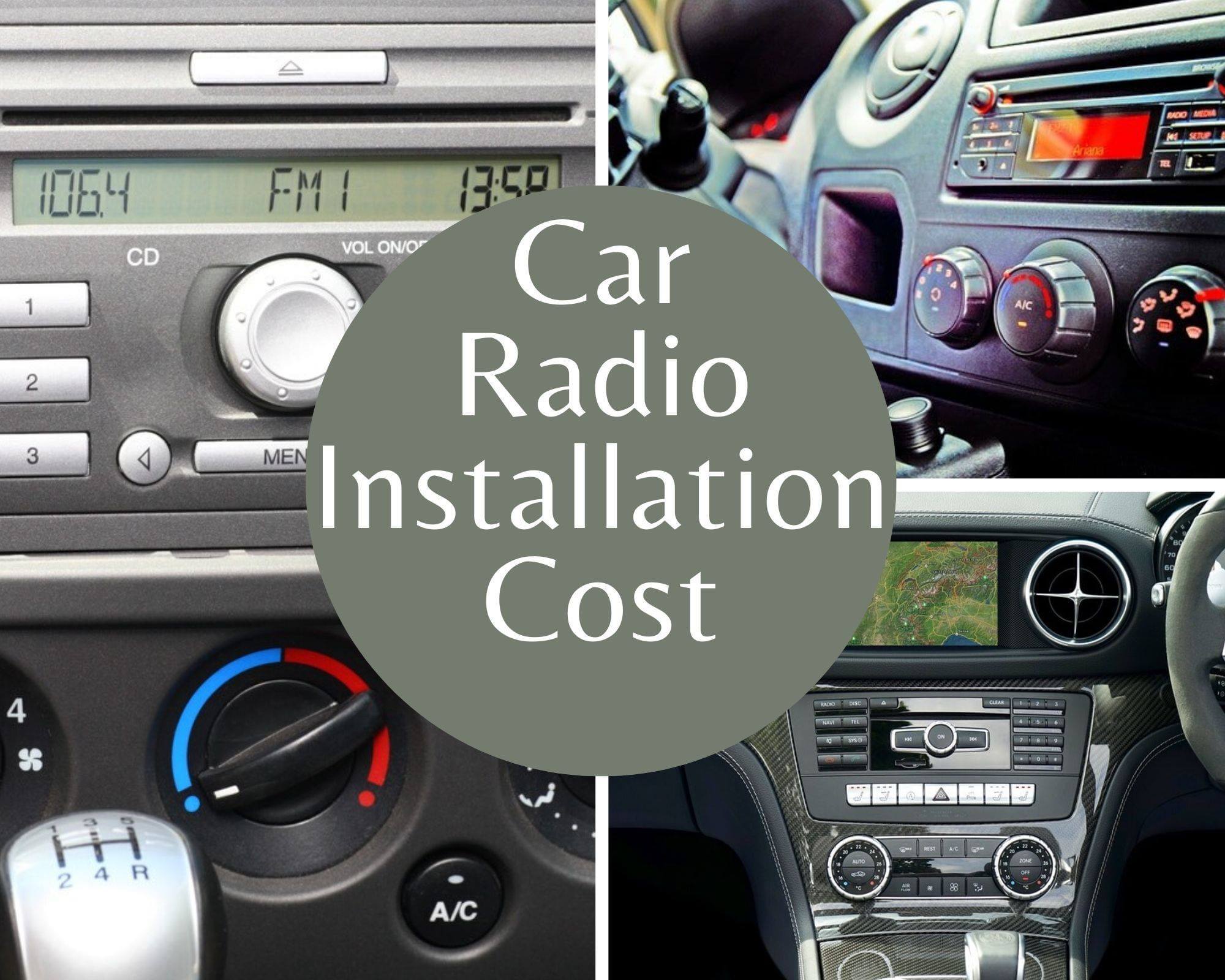 Car Radio Installation Cost &  Tips: How Much to Install ...