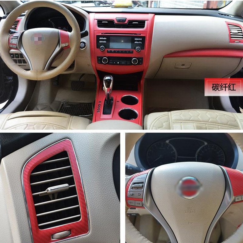 Car Styling Car Interior Center Console Color Change ...