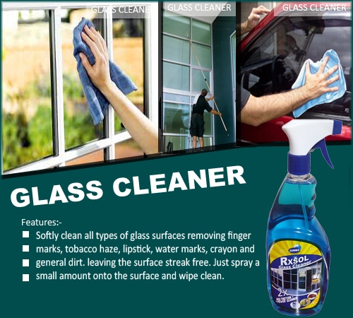 Car Windshield Water Spot Removal ( Glass Cleaner )