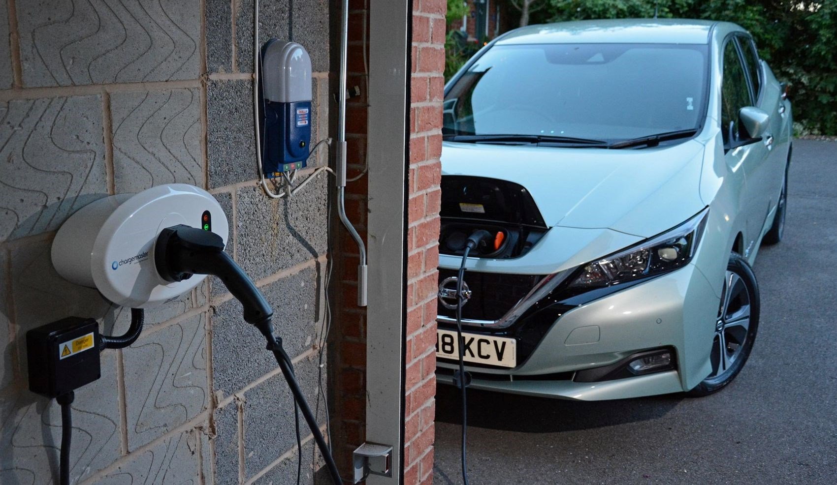 Charging an Electric Car at Home!