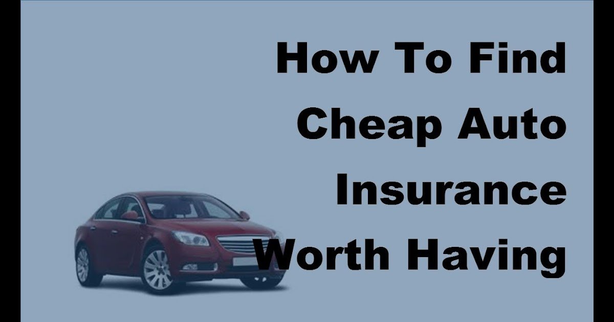 Cheap Vehicle Insurance : Cheapest Car Insurance Quotes ...