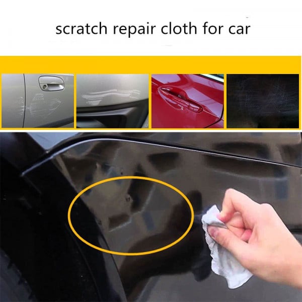 Cloth specifically designed remove small scratches bodywork your car