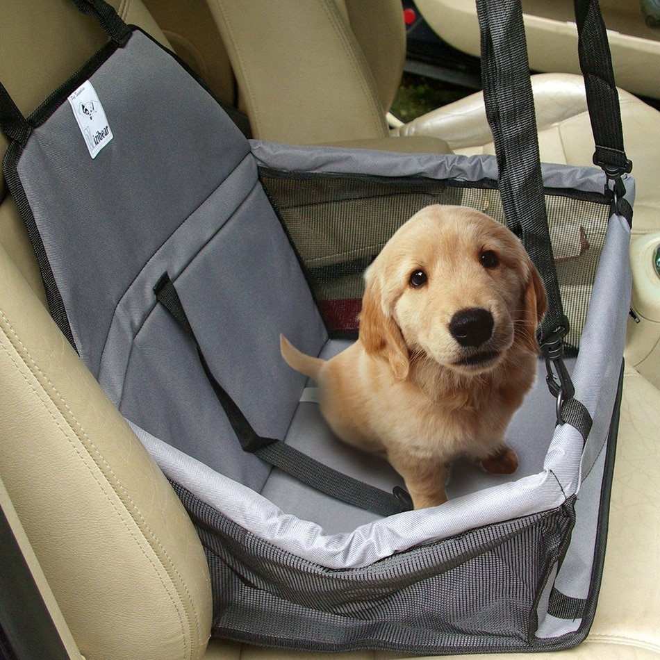 Dog Car Seat Dog Bag Stroller Waterproof Portable Car Pet ...