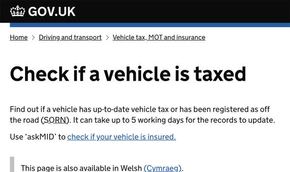 DVLA car tax scam WARNING