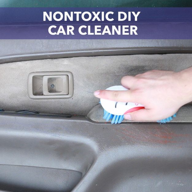 Easily clean up grime in your car