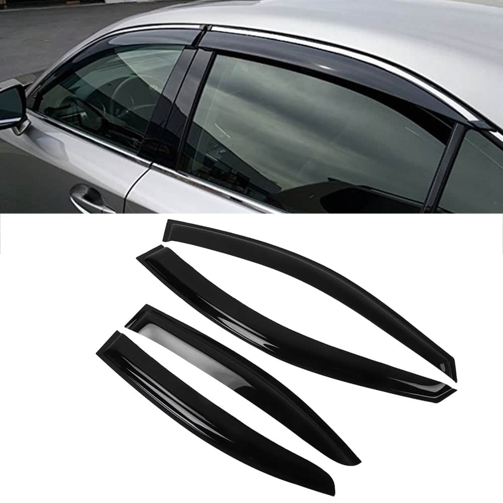 FAGINEY Window Visors,Car Shield Deflectors,4Pcs/Set Car Side Window ...