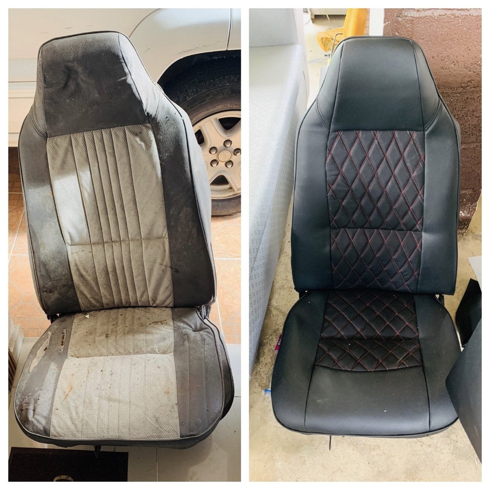 Friend of mine offered to reupholster my old seats, 50 ...