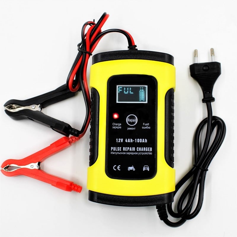 Full Automatic Car Battery Charger 110V to 220V To 12V 6A Intelligent ...