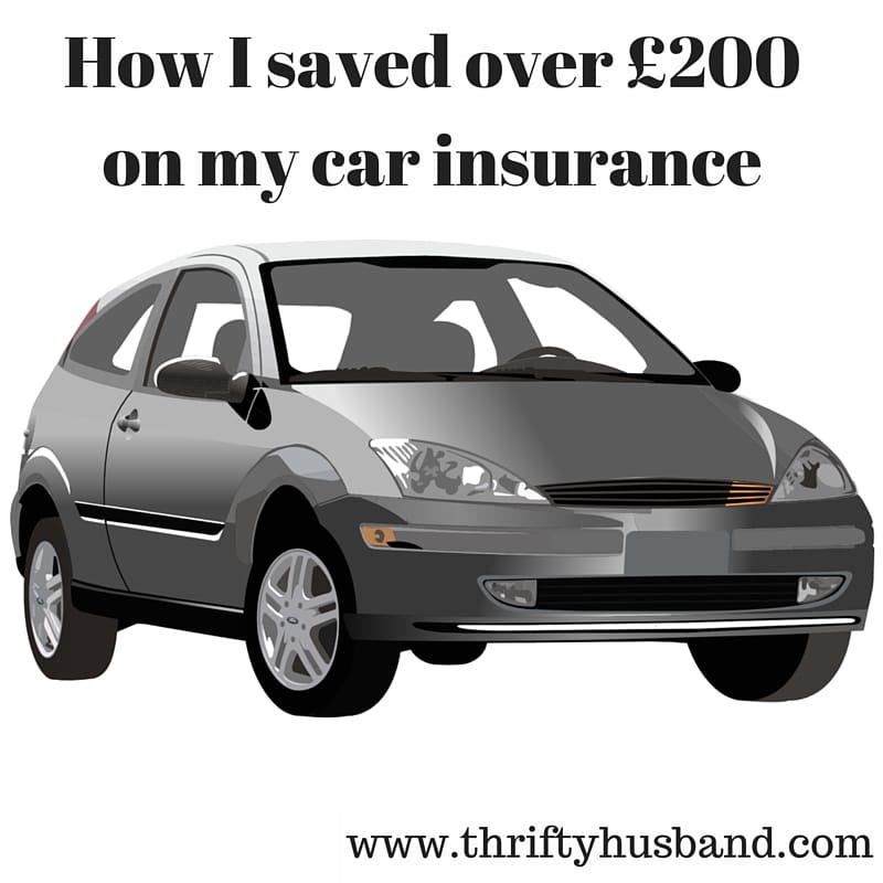 How I saved over £200 on my Car Insurance