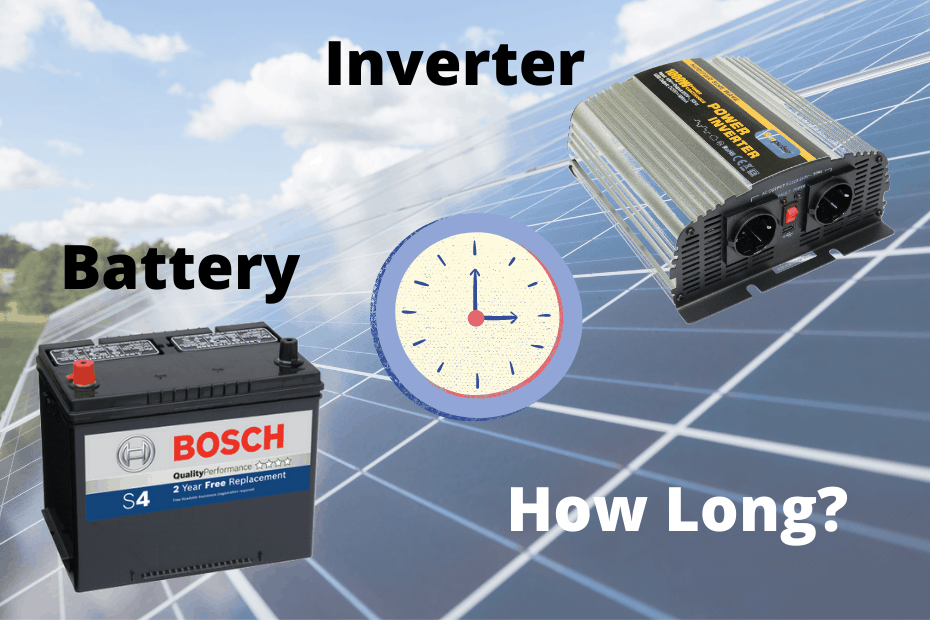 How Long Will A 12v Battery Last With An Inverter ...