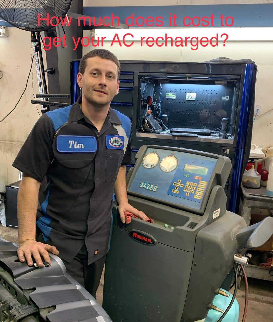 How much does it cost to get your AC recharged? at leehillautoservice.net