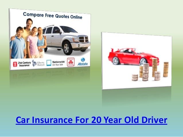 How much is car insurance for a 20 year old