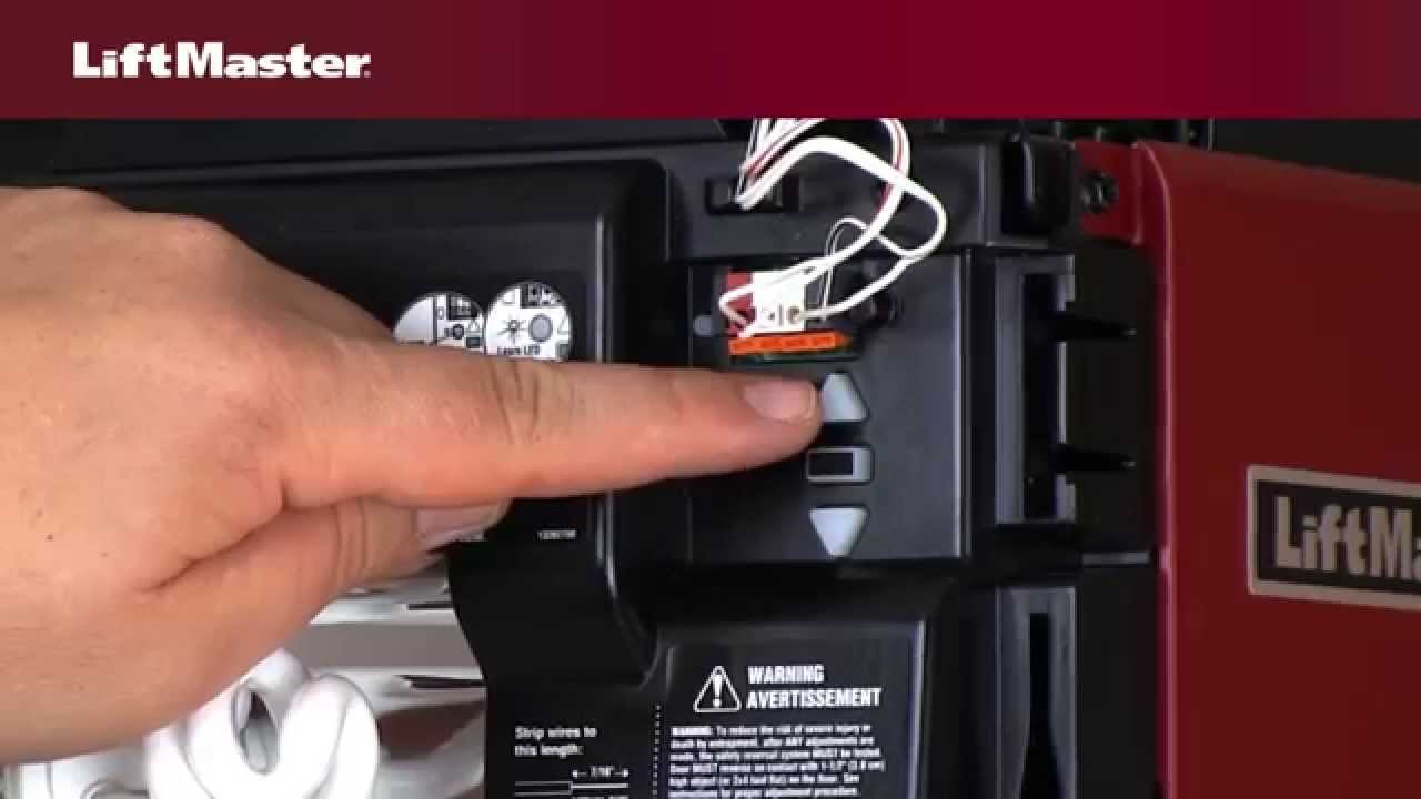 How To Change Time On Liftmaster Garage Door Opener