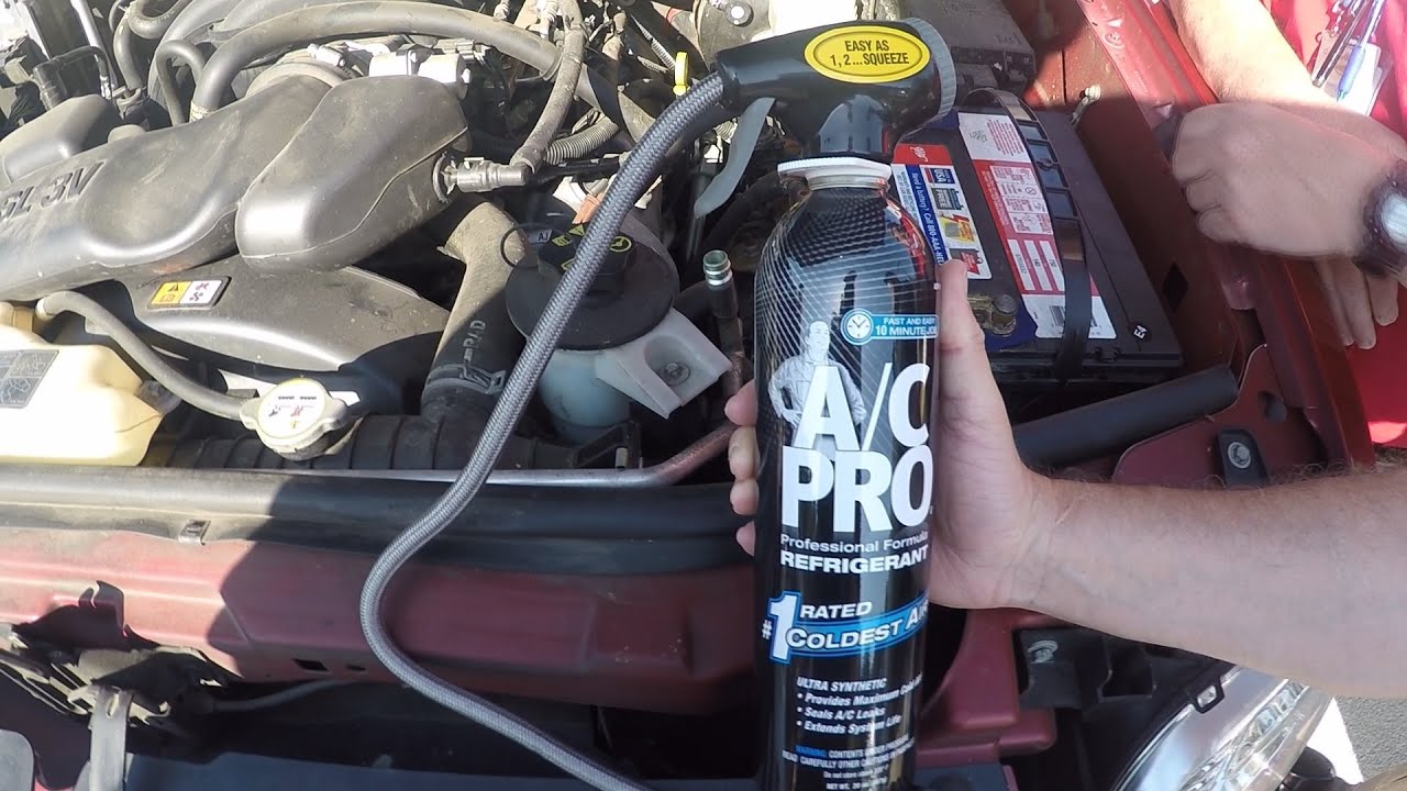 How to charge your auto A/C with the AC Pro Kit