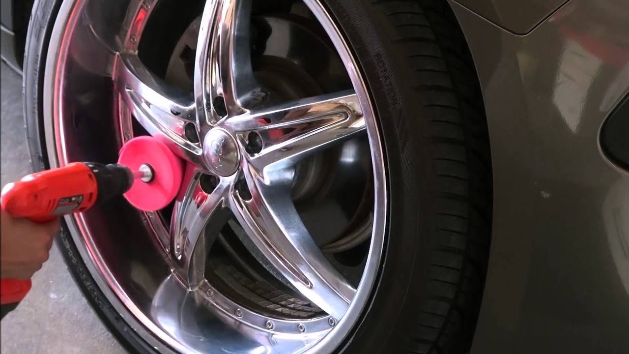 How to clean and polish chrome Wheels 2014