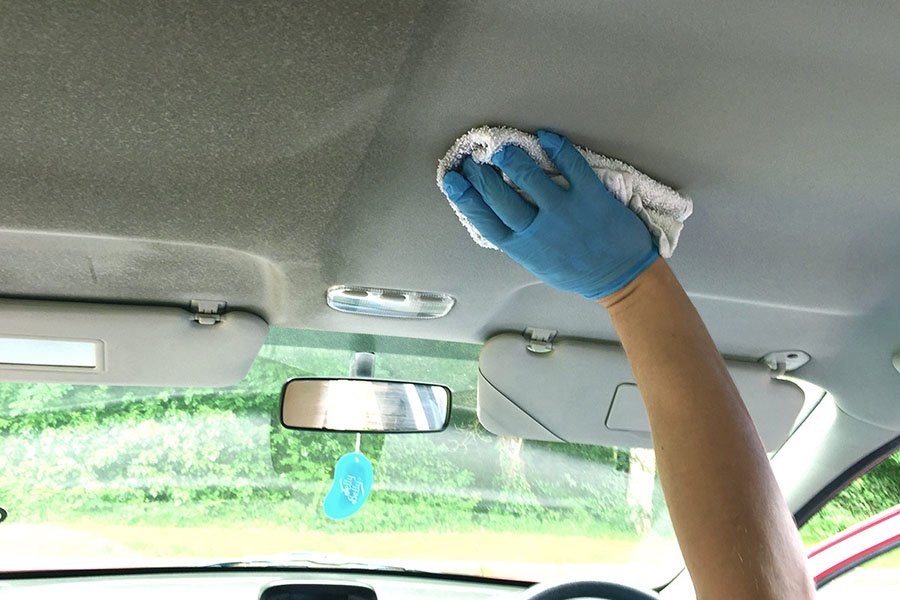 How to Clean Car Roof Lining