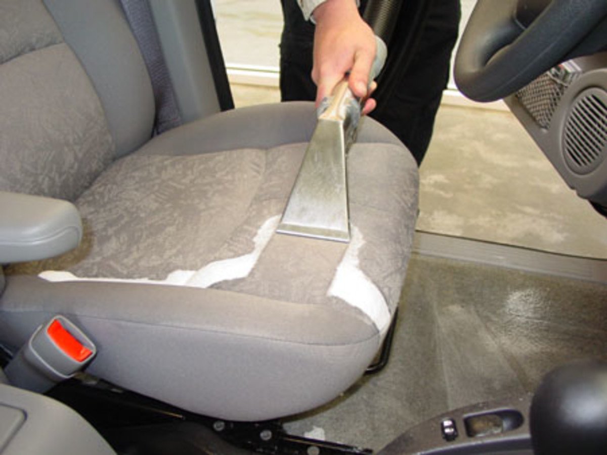 How to Clean Car Seats Stains Effectively