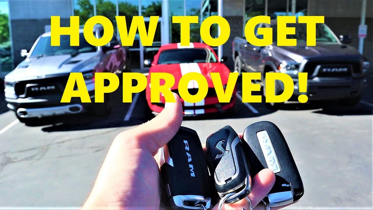How To Get A Car Loan With Bad Credit Or No Credit!