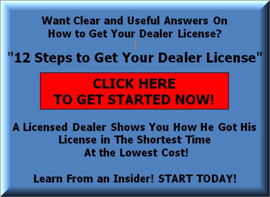 How to Get a Dealer License Without a Car Lot