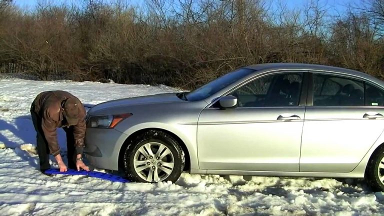 How To Get Car Unstuck From Snow?