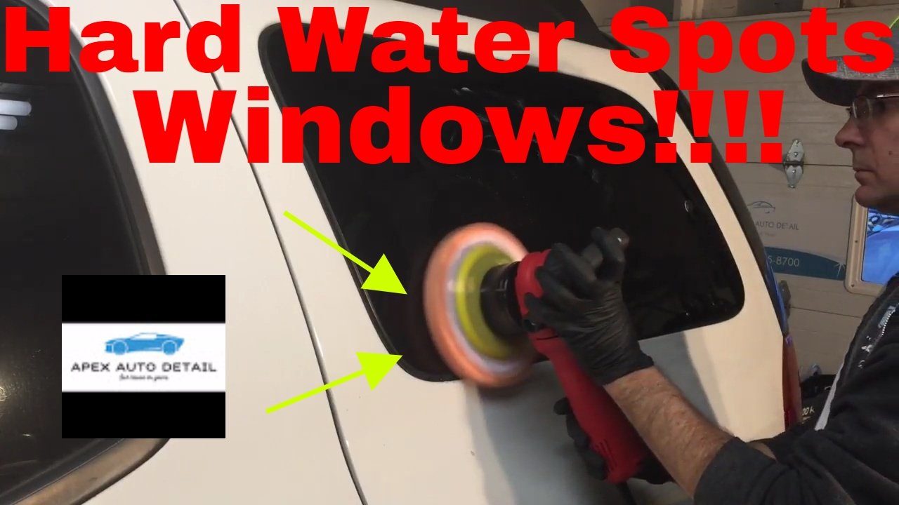 How To Get Water Spots Off Car Windows