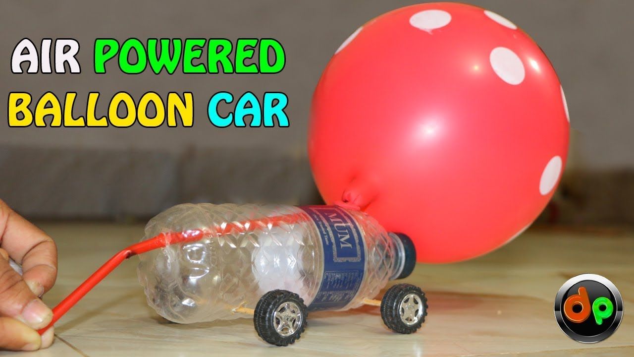 How To Make A Balloon Powered Car Step By Step