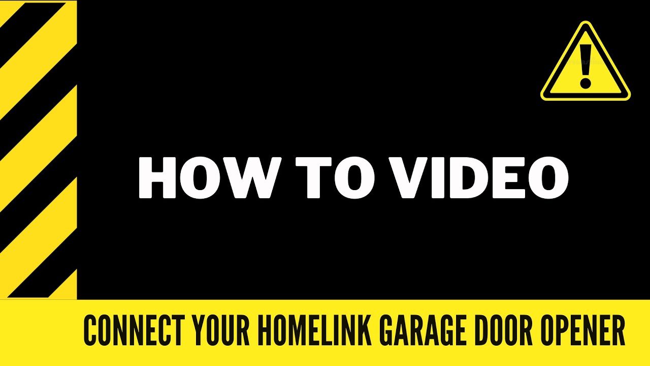 How To Program A Liftmaster Garage Door Opener Your Car ...