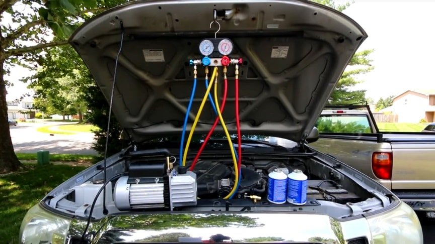 How To Properly Recharge Your Cars AC System