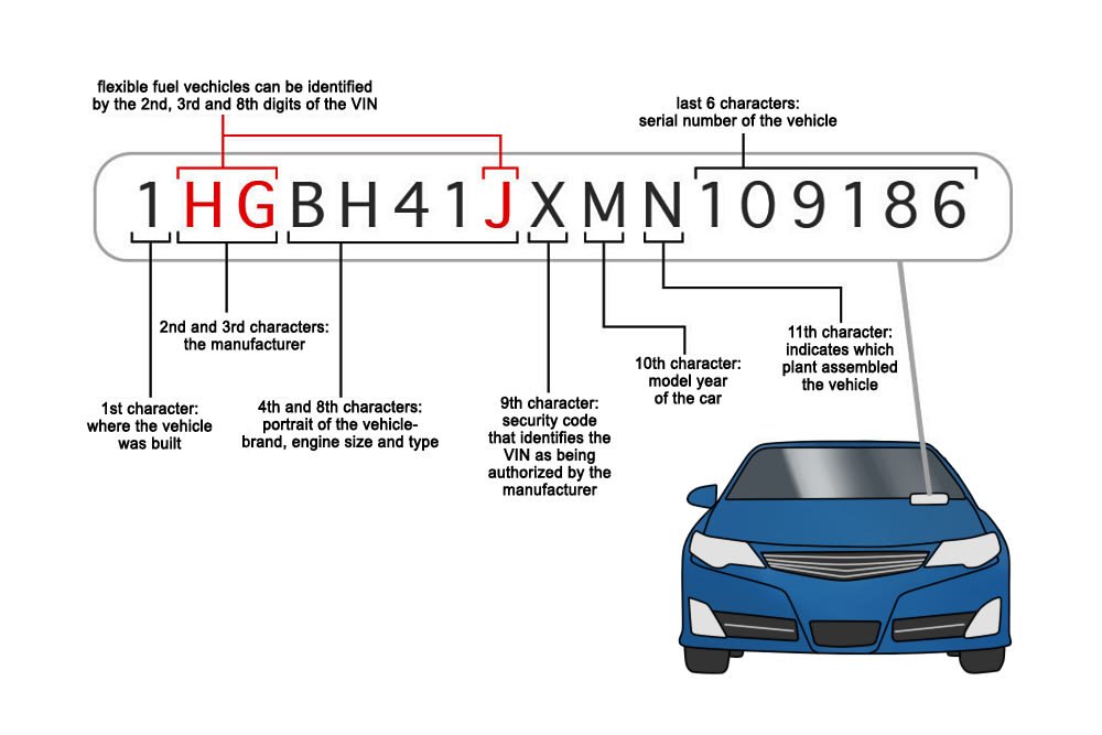 How to Read a VIN (Vehicle Identification Number)