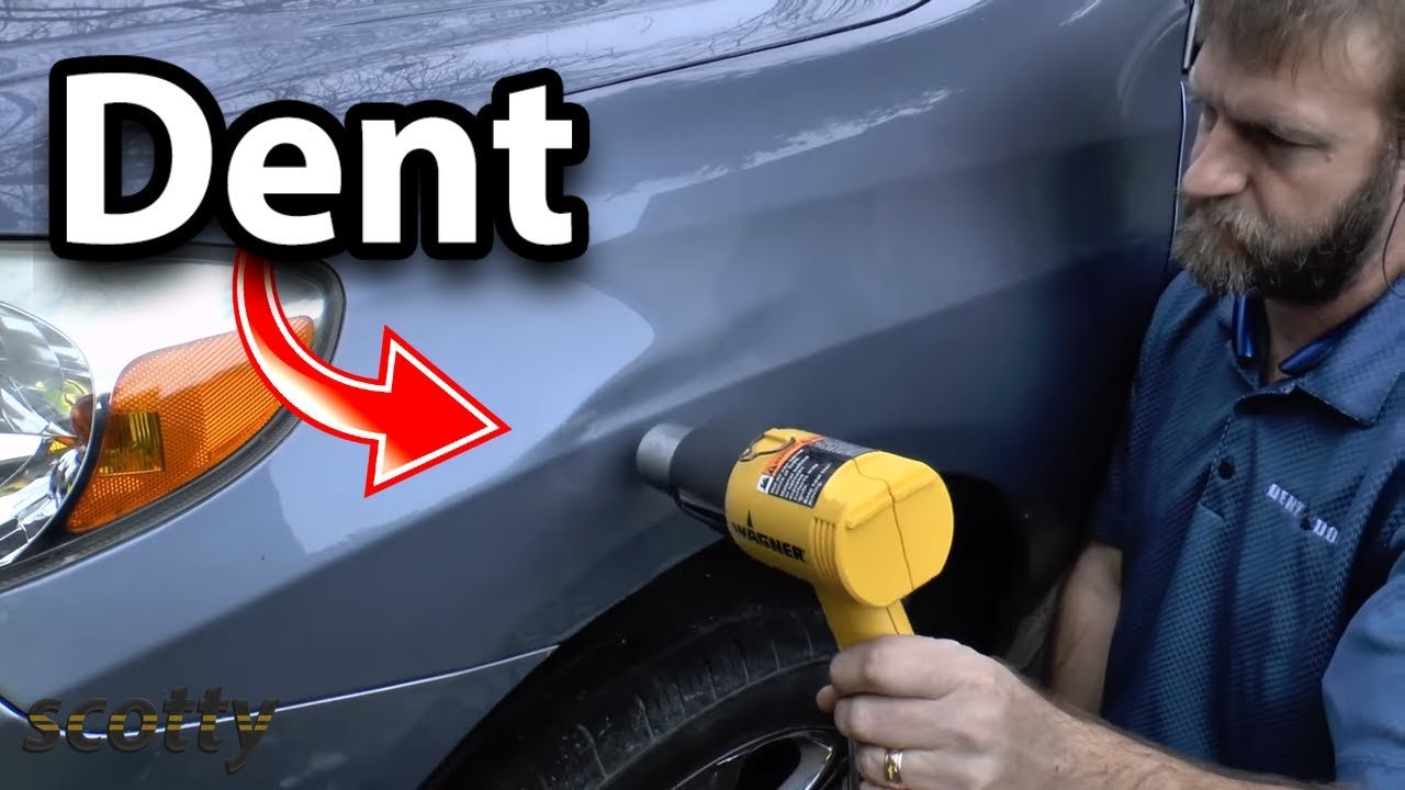 How to Remove Car Dent Without Having to Repaint