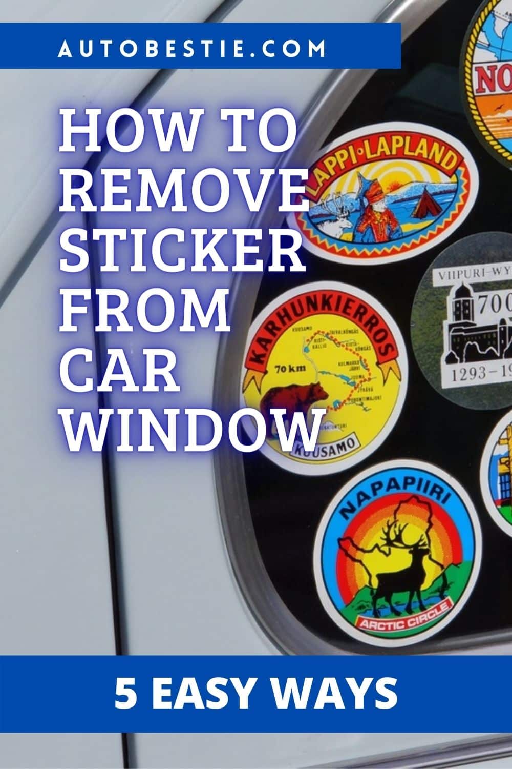 How to Remove Sticker from Car Window (Without Leaving any Sticker ...