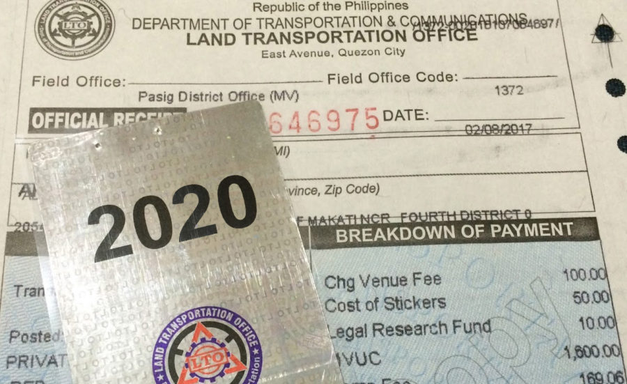 How To Renew Your Car Registration With LTO Philippines ...