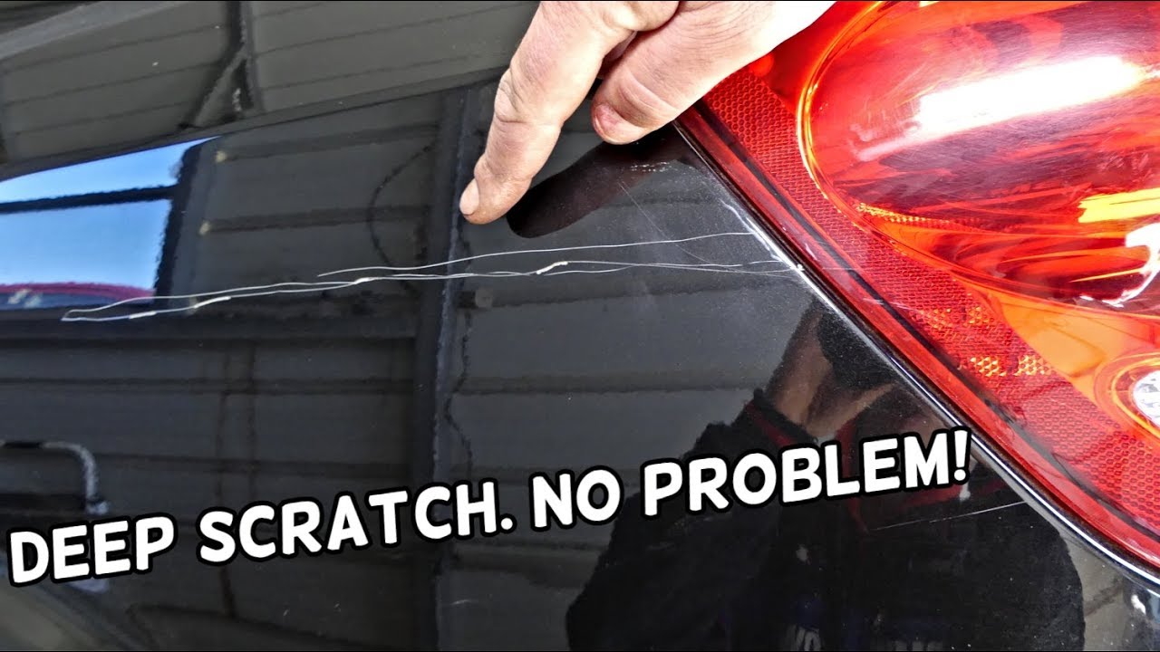 How To Repair Minor Paint Scratches On Car
