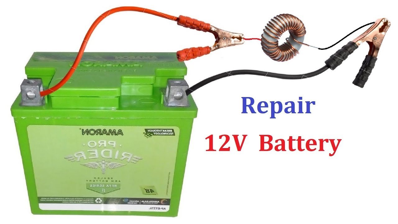 How to Repair or Restore any 12V Battery ( UPS Battery or ...