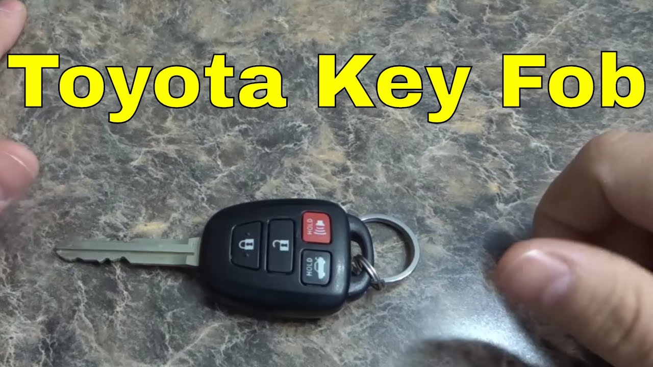 Toyota Key Fob Battery Replacement