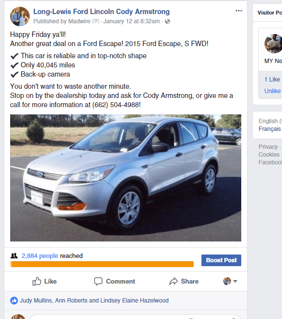 How to Sell Cars On Facebook: A Marketing 360® Case Study