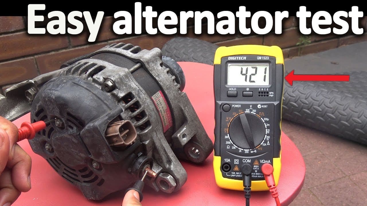 How to Test an Alternator ( Testing the Voltage Regulator, Diode ...