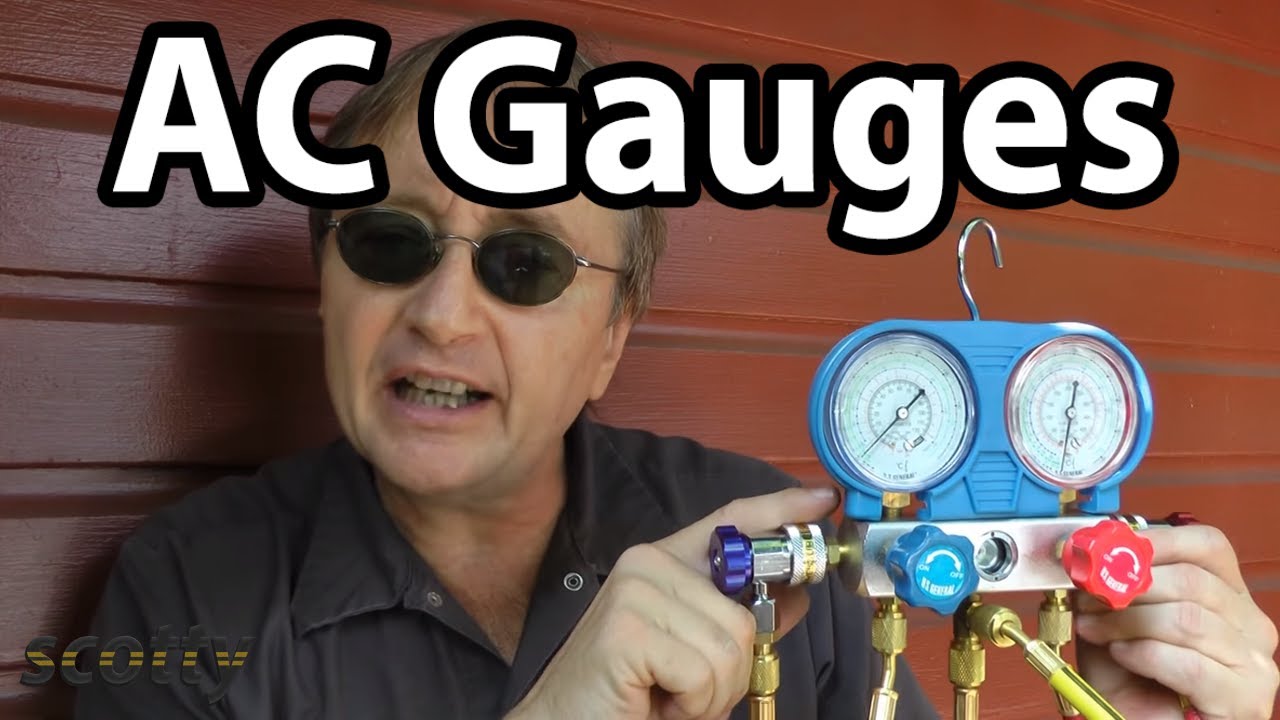 How to use AC Gauges in Your Car (AC Problems)  Kansas ...