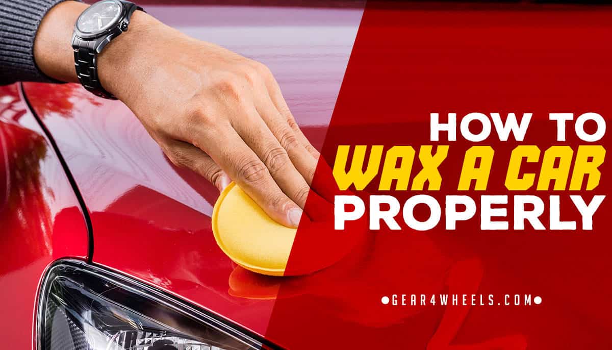 How to wax a car properly [Step