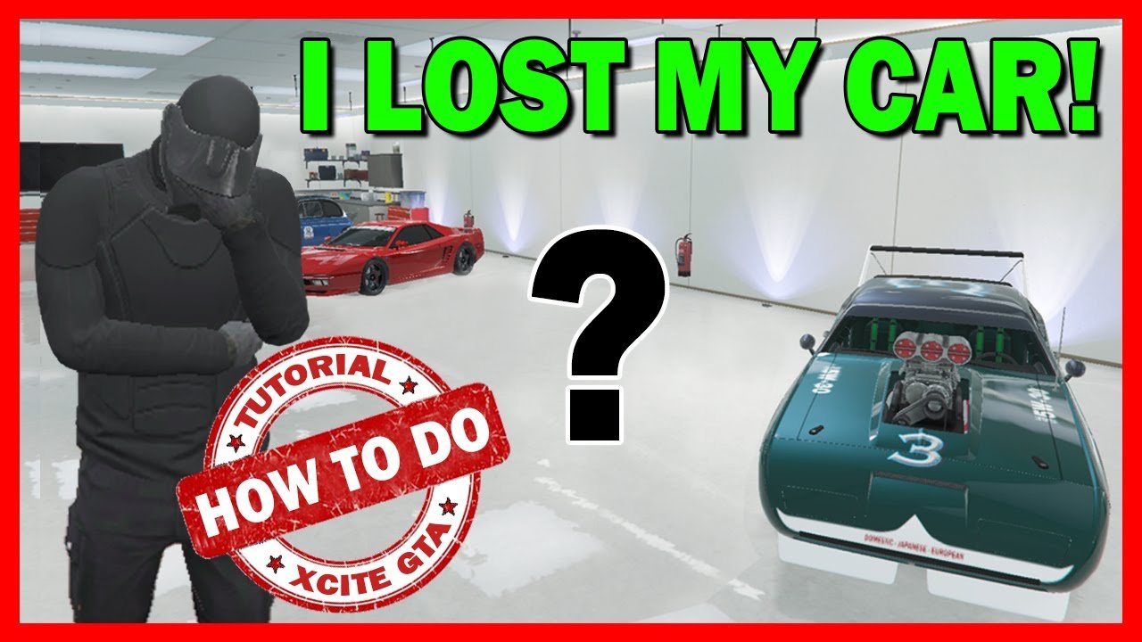 I LOST MY CAR