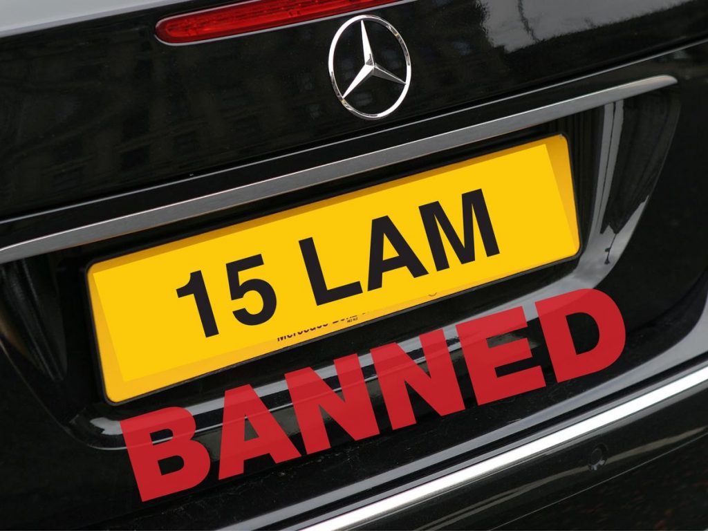 License Plates in the UK: The Banned Ones and the History ...