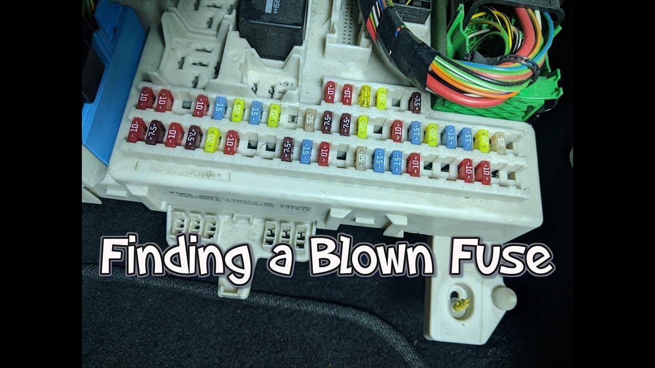 Part 1 How do I find a blown fuse in my Car Vehicle ...