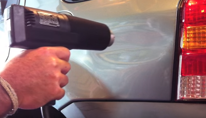 Remove Car Dents Inexpensively With A Heat Gun And ...